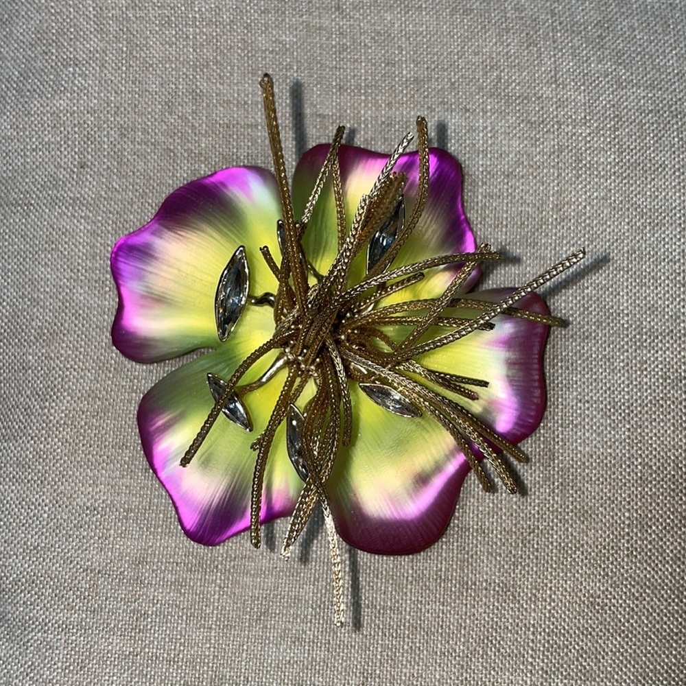 ALEXIS BITTAR Orchid Flower Pin
